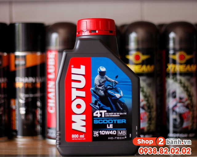 Vario 160 thay nhớt motul scooter le 10w40 đi bao lâu phải thay lại - 3