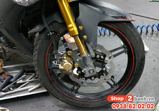 Đĩa galfer lòng đen cho exciter 150 - 2