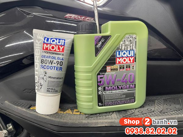 Vario 160 thay nhớt liqui molygen 5w40 chạy đường hỗn hợp có tốt không - 4