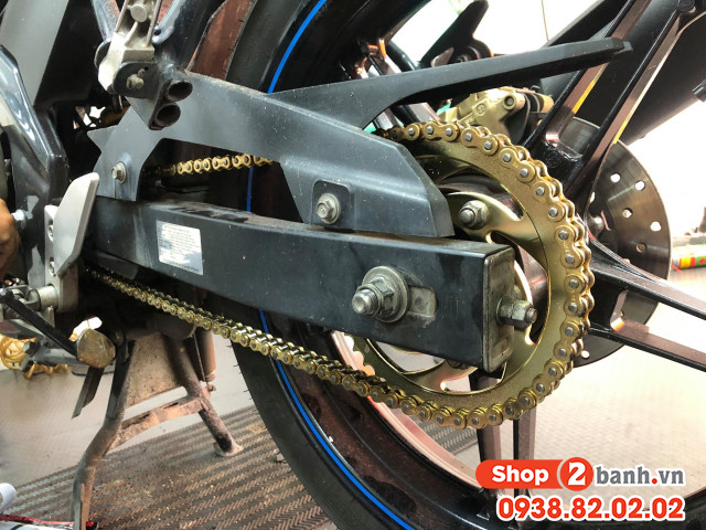 Nhông sên dĩa did vàng cho yamaha fz150i - 1