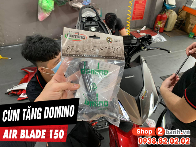 Tổng hợp cùm tăng tốc domino dành cho air blade 150 mới nhất hiện nay - 1