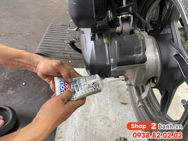 Nhớt láp xe airblade 160 đi bao lâu thì nên thay mới - 3