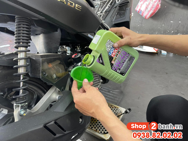Xe honda airblade 160 thay nhớt động cơ bao nhiêu lít - 7