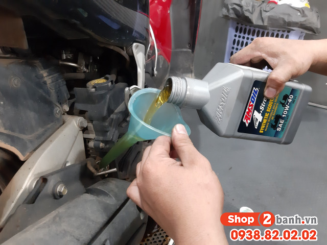 Xe tay ga mio m3 125 chạy roda thì thay nhớt như thế nào là chuẩn - 4