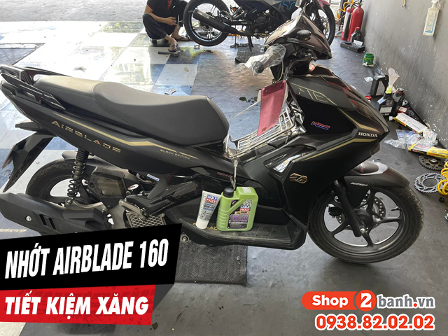 Xe airblade 160 nên chọn nhớt nào để giảm hao xăng và bền máy - 1