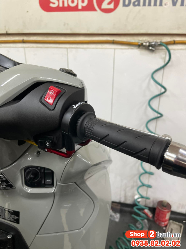 Cùm tăng tốc domino 2 dây ga dưới màu đen chính hãng - 5