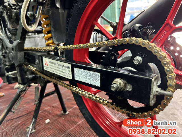 Bộ nhông sên dĩa light cho satria raider - 2