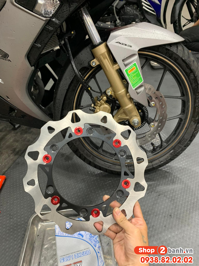 Đĩa kingspeed 256mm trước cho winner - 4