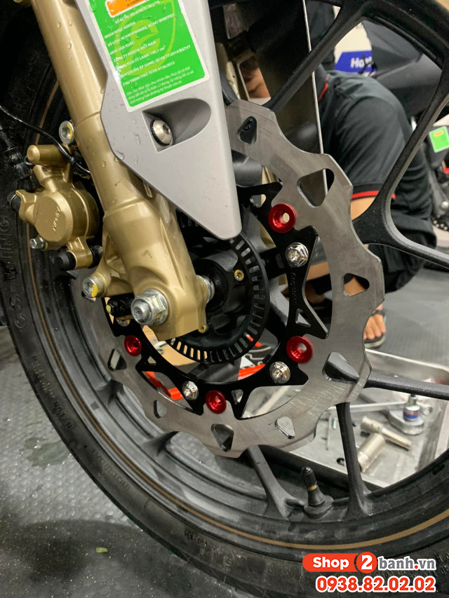 Đĩa kingspeed 256mm trước cho winner - 5