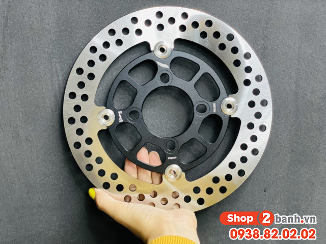Đĩa thắng lcm 240mm chính hãng lòng đen - 1