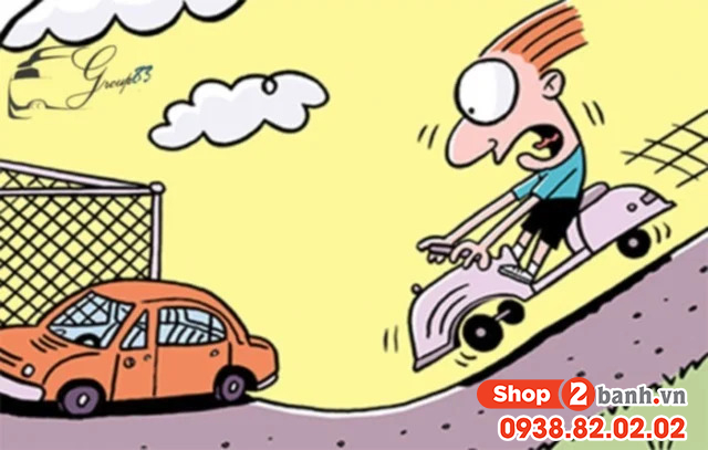 Xe tay ga mất phanh nguyên nhân dấu hiệu và cách xử lí kịp thời - 1