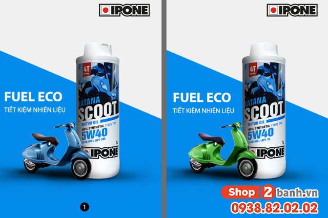 Nhớt ipone cho xe tay ga loại nào tốt nhất hiện nay - 2