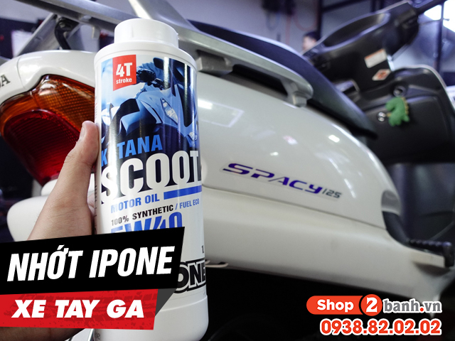 Nhớt ipone cho xe tay ga loại nào tốt nhất hiện nay - 1