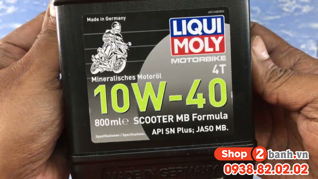 Nhớt liqui scooter formula 10w40 cho xe tay ga đi xa có êm máy không - 3