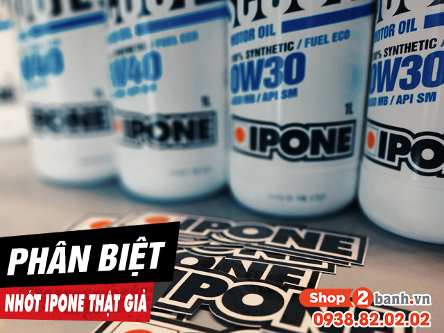 Cách kiểm tra nhớt ipone chính hãng đúng chuẩn - 1