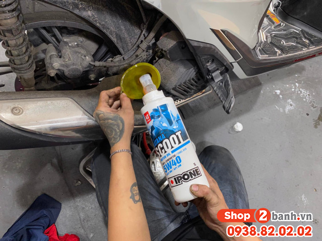 Sh thay nhớt ipone katana scoot 5w40 chạy có bốc máy không - 4