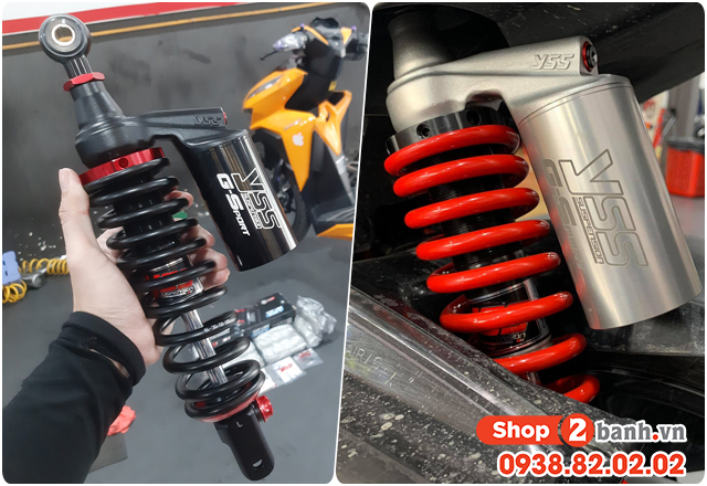 Phuộc yss cho mio m3 125 loại nào đi êm và bền nhất - 4