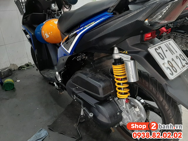 Thông số phuộc sau mio m3 125 cao bao nhiêu thay loại nào tốt - 5