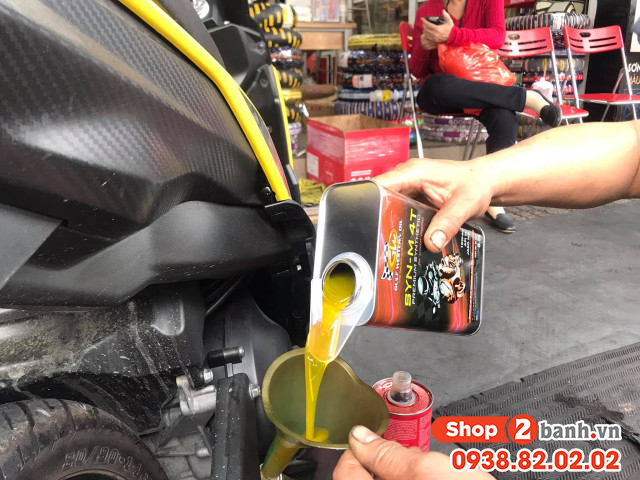 Xe tay ga mio m3 125 chạy roda thì thay nhớt như thế nào là chuẩn - 2