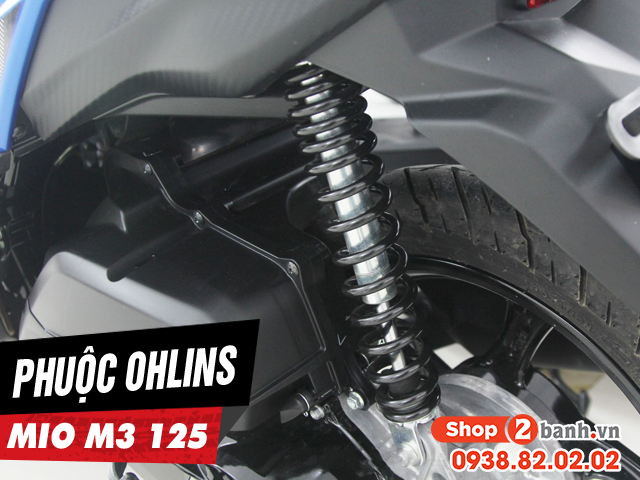 Phuộc ohlins cho mio m3 125 loại nào đi êm và bền nhất - 1