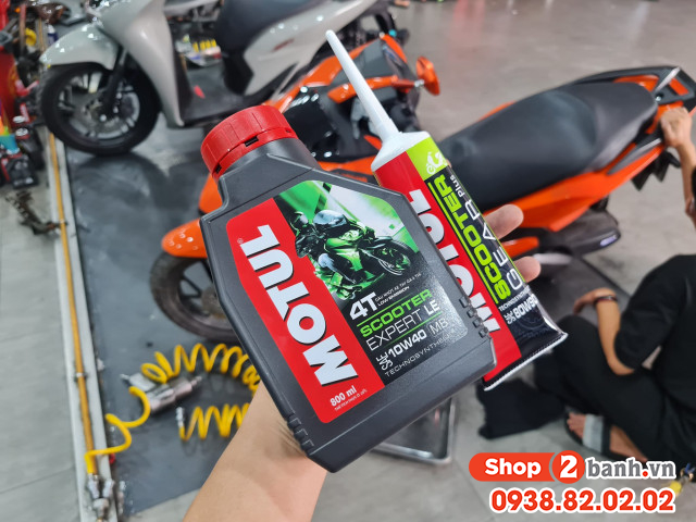 Xe tay ga yamaha gear 125 chạy roda thì thay nhớt như thế nào là chuẩn - 7