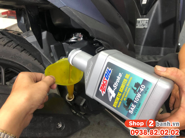 Xe tay ga yamaha gear 125 chạy roda thì thay nhớt như thế nào là chuẩn - 4