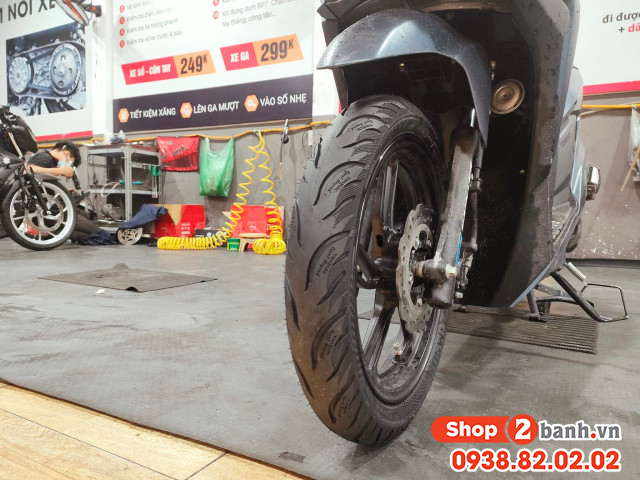 Thông số lốp xe mio m3 125 bao nhiêu thay vỏ nào phù hợp - 7