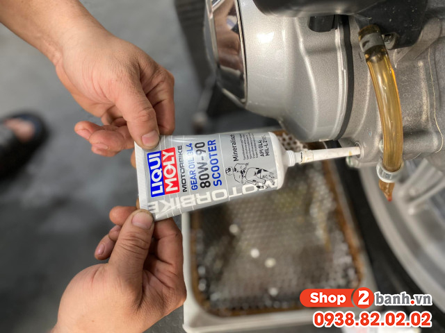 Nhớt hộp số xe honda adv 160 bao nhiêu ml nên thay loại nào tốt - 4