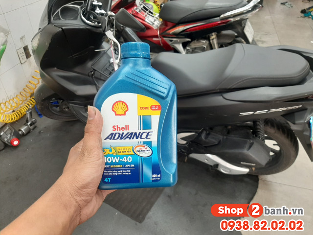Xe tay ga honda adv 160 chạy roda thì thay nhớt như thế nào là chuẩn - 5