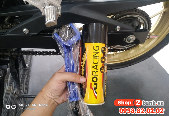 Cách bảo dưỡng chống rỉ sét nhông sên dĩa satria vào mùa mưa - 2