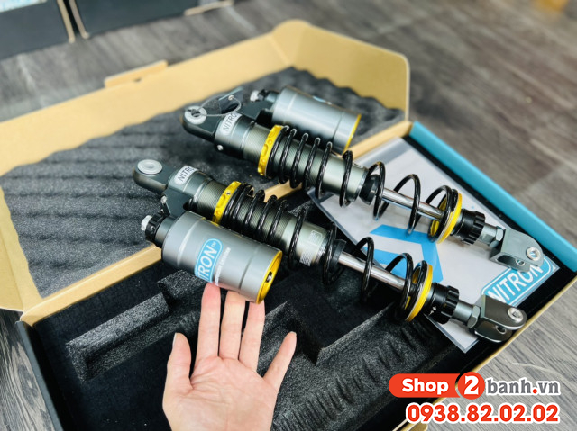 Phuộc nitron bình dầu cho sh ý chính hãng việt nam - 1