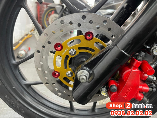 Đĩa thắng kingspeed moto 3 size 220mm 4 lỗ cho ab wave future - 6
