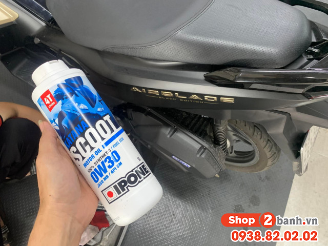 Sh mode thay nhớt ipone katana scoot 0w30 chạy có nhẹ máy không - 2
