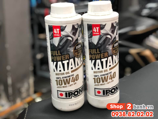 Thay nhớt ipone katana full power 10w40 cho honda cb150r có tốt không - 2