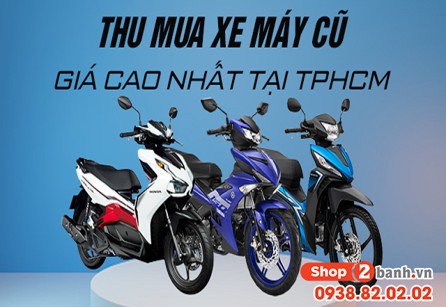 Thu mua xe máy cũ hư hỏng giá cao tpHCM  Quang Minh Mobile