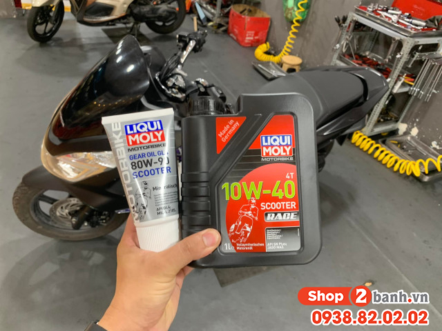 Xe honda pcx 160 thay nhớt động cơ bao nhiêu lít - 7
