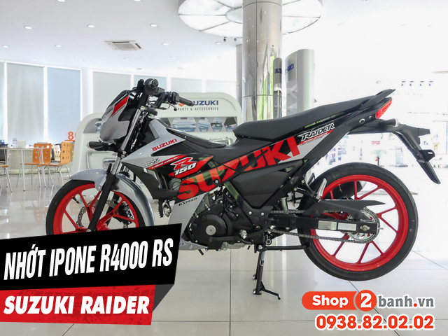 Suzuki raider thay nhớt ipone r4000 rs 10w40 đi xa có tốt không - 1