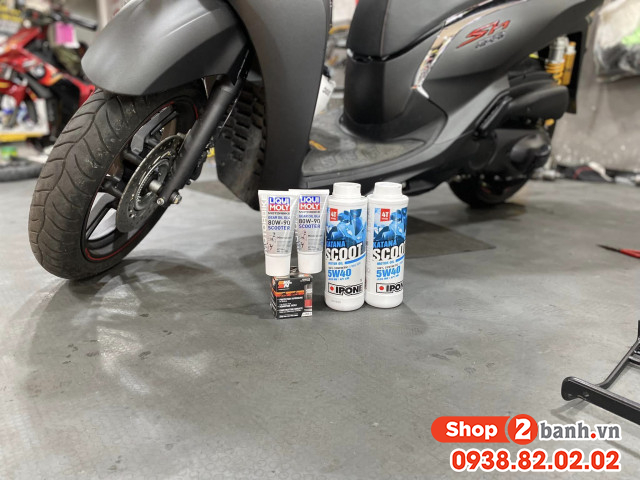 Pcx 160 thay nhớt ipone katana scoot 5w40 đi xa có bền máy không - 3