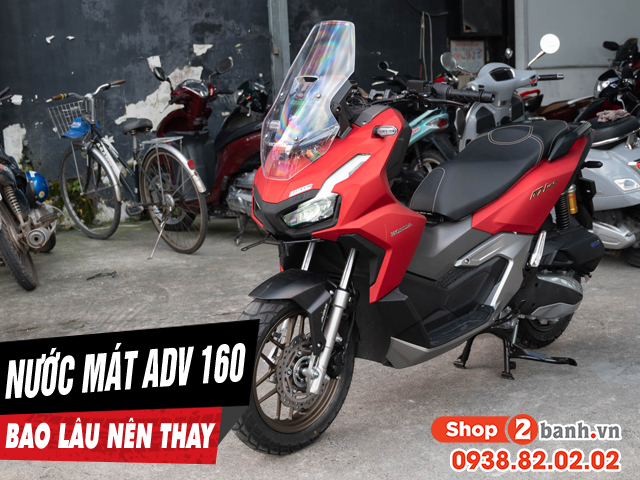 Nước làm mát xe adv 160 đi bao lâu thì nên thay mới - 1