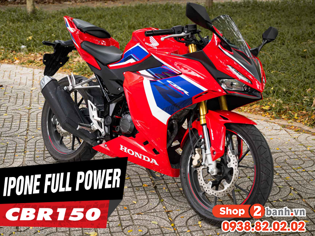Honda cbr150 thay nhớt ipone katana full power 10w40 chạy bốc máy không - 1
