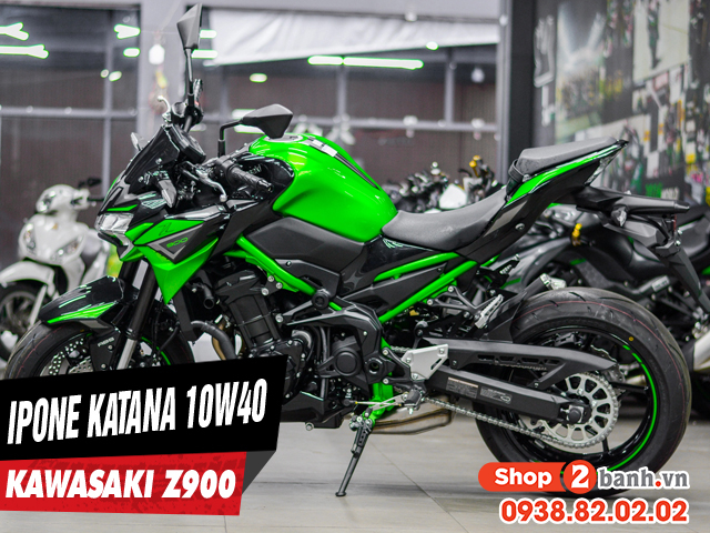 Kawasaki z900 thay nhớt katana full power 10w40 đi tour có phù hợp không - 1