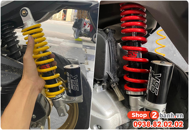 Phuộc yss cho click 160 loại nào đi êm và bền nhất - 6