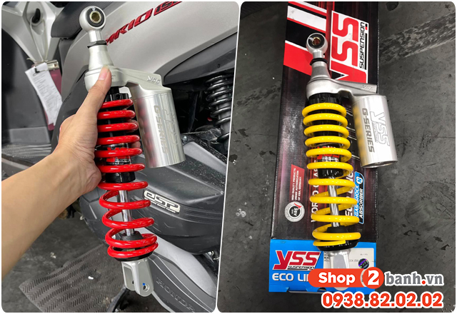 Phuộc yss cho click 160 loại nào đi êm và bền nhất - 5