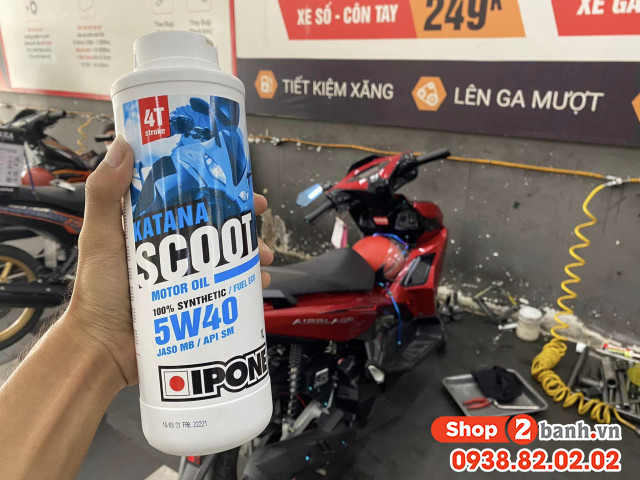 Honda air blade 125 150 chạy bao nhiêu km thì nên thay nhớt mới - 2