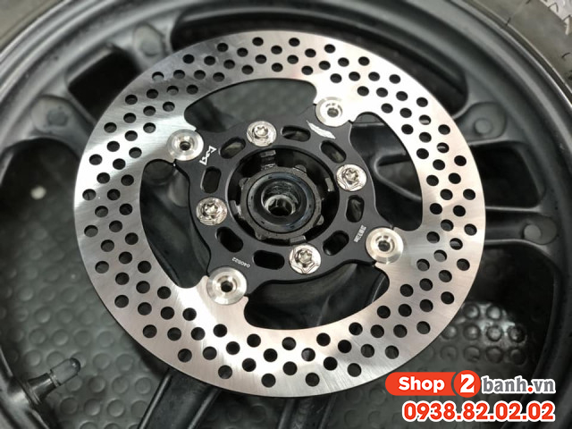 Đĩa thắng lcm 220mm chính hãng lòng đen cho ab wave exciter 135 - 2