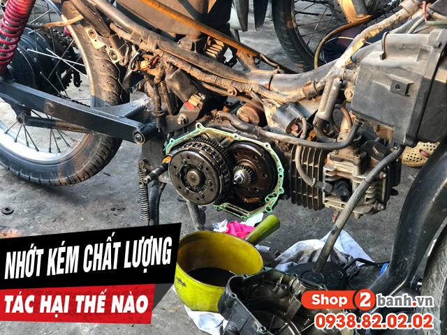 Tác hại thế nào khi thay nhầm dầu nhớt kém chất lượng - 1
