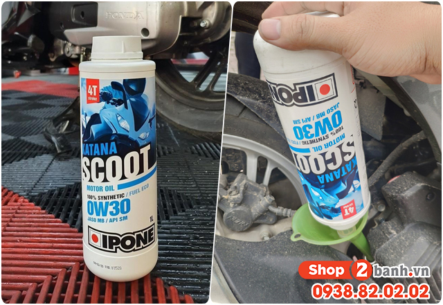 Sh125 sh150i đi nhớt 0w30 hay 5w40 tốt nhất - 4
