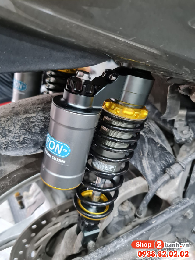 Phuộc nitron bình dầu cho sh ý chính hãng việt nam - 4