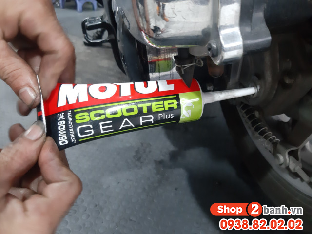 Nhớt hộp số xe aprilia sr gt 200 bao nhiêu ml nên thay loại nào tốt - 5