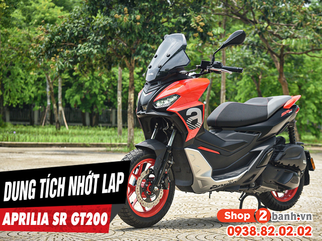 Nhớt hộp số xe aprilia sr gt 200 bao nhiêu ml nên thay loại nào tốt - 1